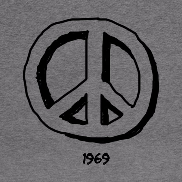 Peace and Love of 1969 - 50th Anniversary of Festival Summer by PerttyShirty